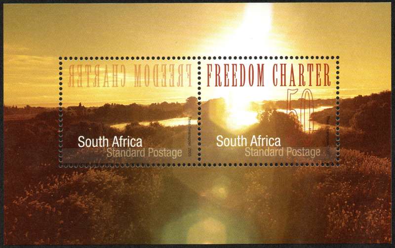 RSA 2005:  50th Anniversary of Freedom Charter M/S UMM: SACC 1718