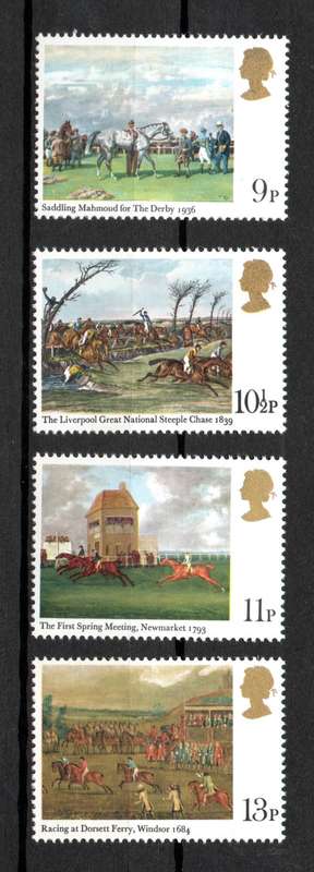 Britain 1979: The 200th Anniversary of the Derby - Fresh UMM Set: SG 1087-90