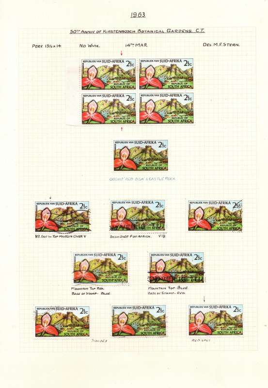 Stanley Gibbons Senator Hinged Album: RSA used and mint 1961-79. Varieties and Flaws: High CV!
