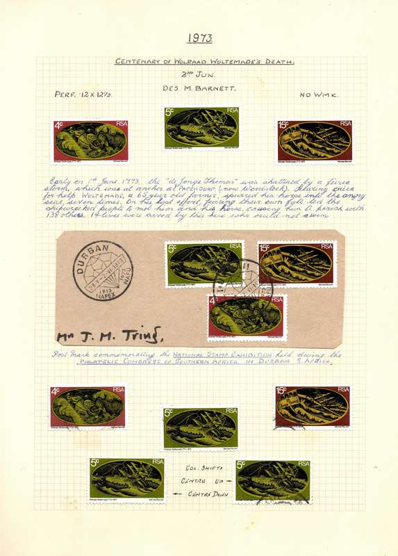 Stanley Gibbons Senator Hinged Album: RSA used and mint 1961-79. Varieties and Flaws: High CV!