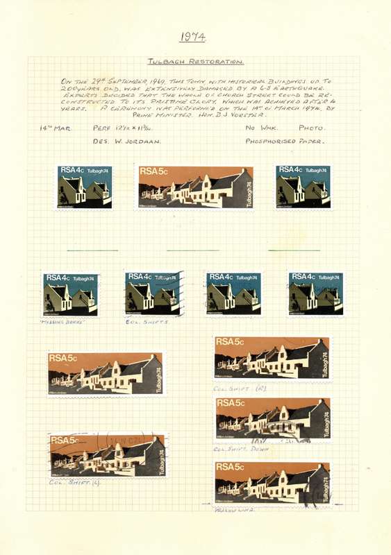 Stanley Gibbons Senator Hinged Album: RSA used and mint 1961-79. Varieties and Flaws: High CV!