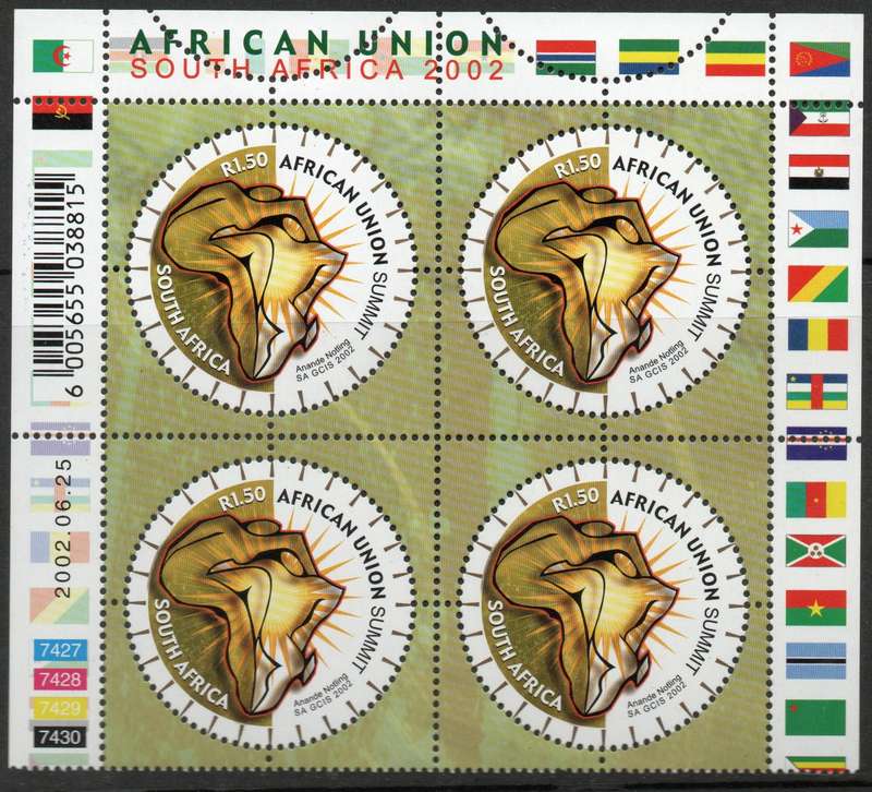 RSA 2002: African Union Summit - UMM Block of Four: SACC 1492