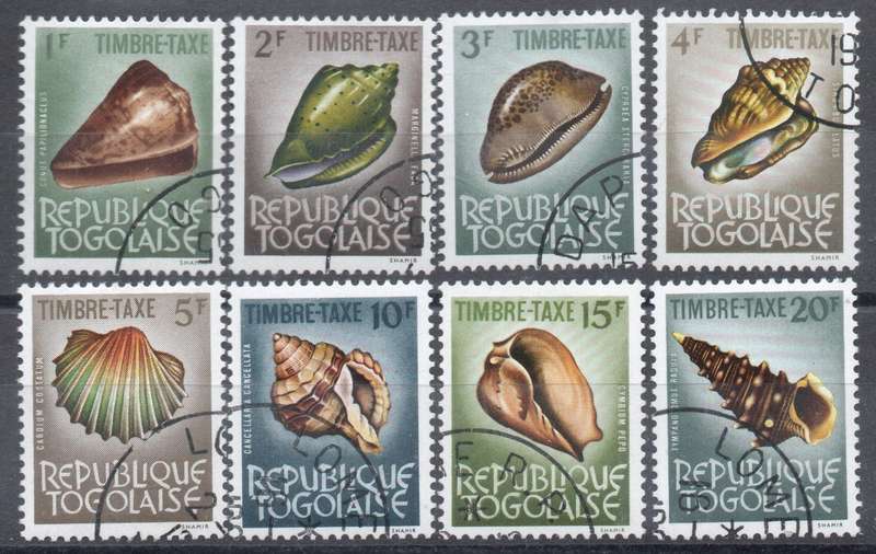 Republique Togolaise 1964: Sea Shells as per Scan - CTO: Nice Thematic