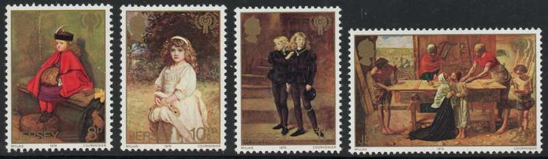 Jersey 1979: International Year of the Child - UMM Set: SG 213-216