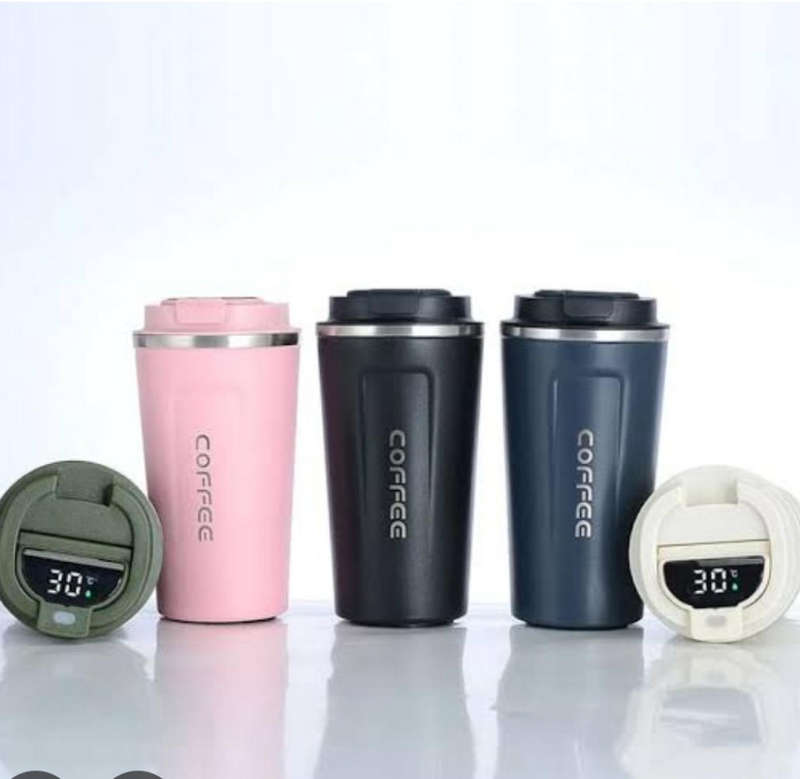 Temperature Display Coffee Mug