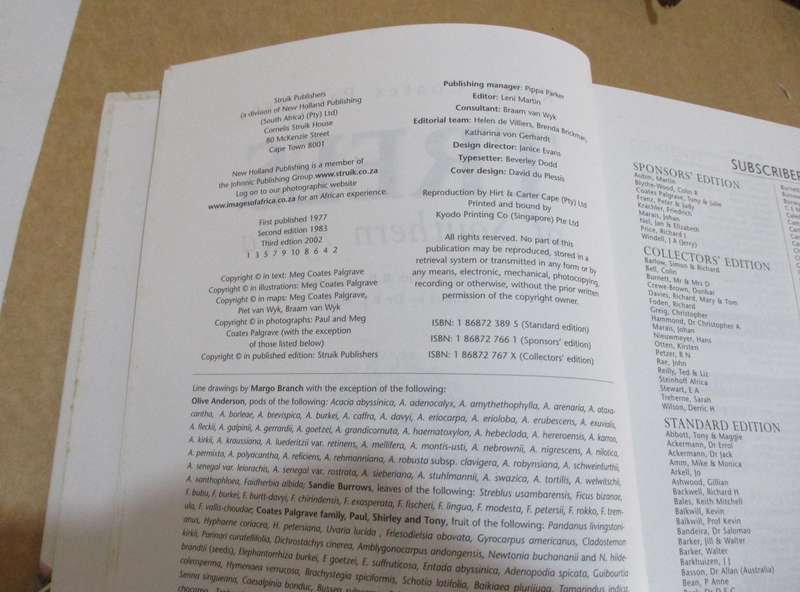 Trees of Southern Africa New Edtion by Keith Coates Palgrave