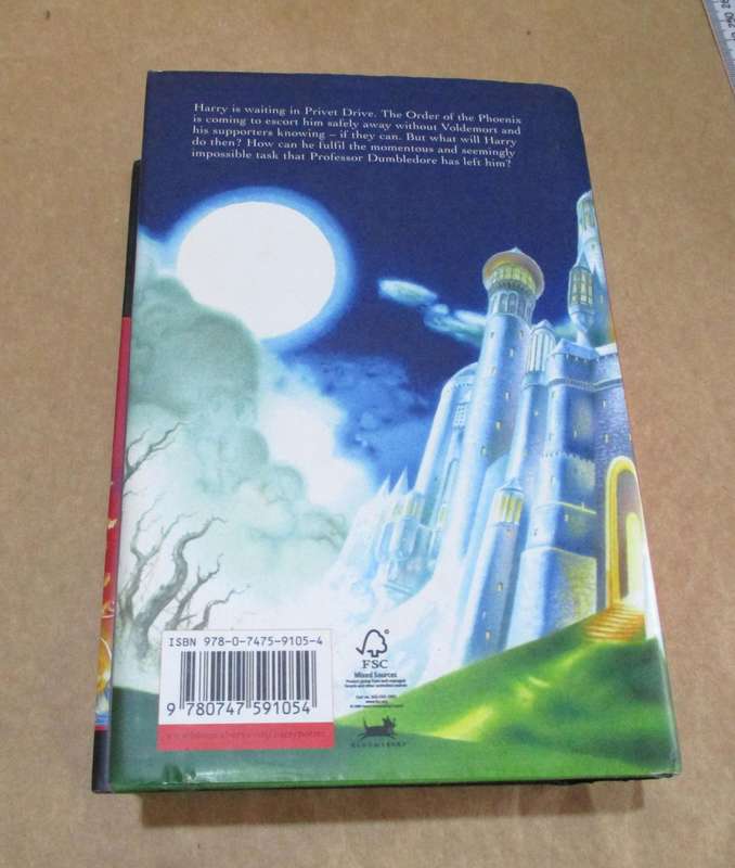 1st Edition Harry Potter and the Deathly Hallows
