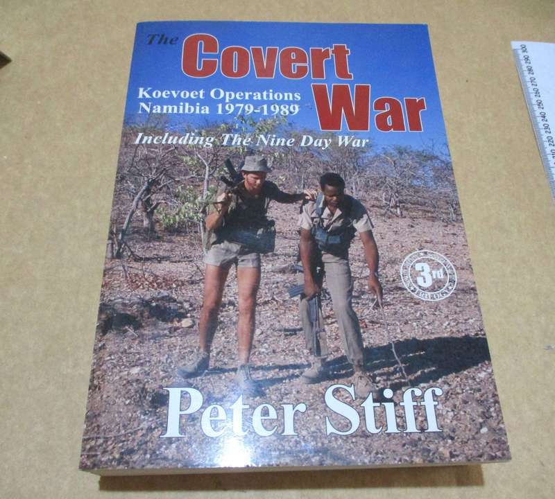 Signed Copy- The Covert War Peter Stiff