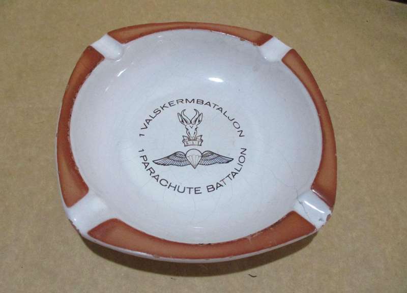 1 Parachute Battalion Ceramic Ashtray
