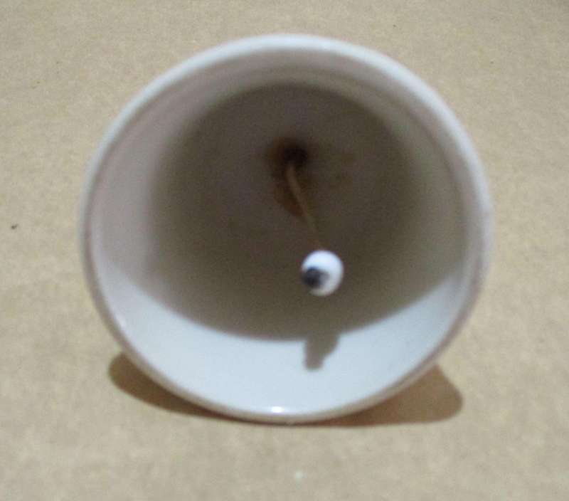 Mini ceramic Bells Scotch Whisky bell