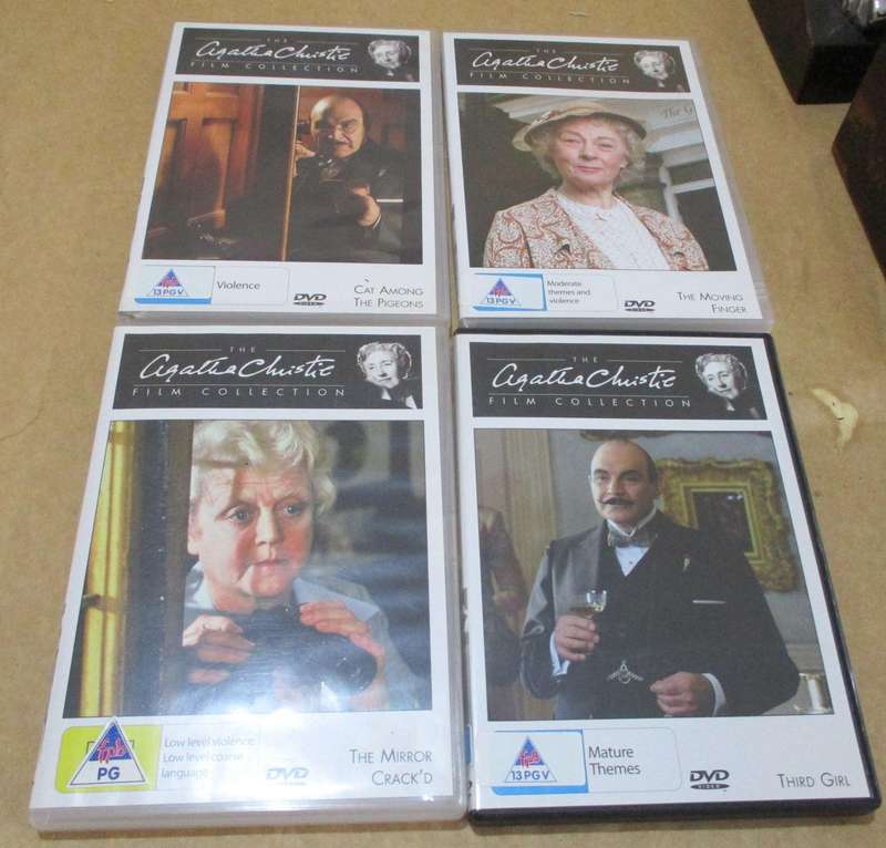 DVD- Agatha Christie Collection Volumes 1 - 11