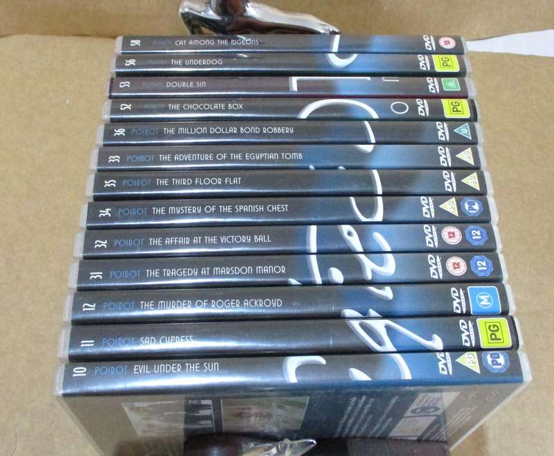 DVD Agatha Christie - Poirot Various x 13