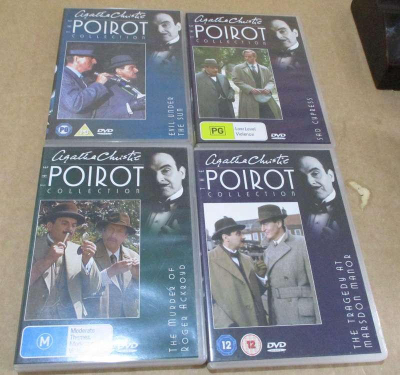 DVD Agatha Christie - Poirot Various x 13