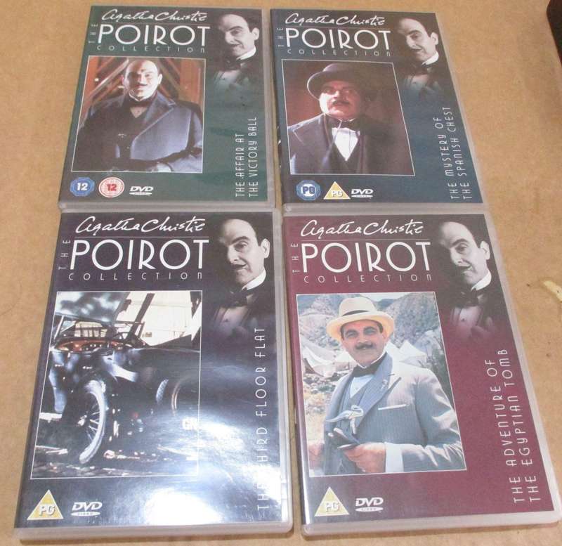 DVD Agatha Christie - Poirot Various x 13