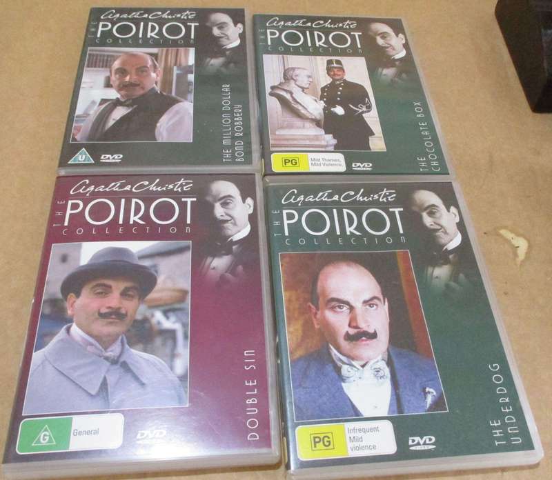 DVD Agatha Christie - Poirot Various x 13