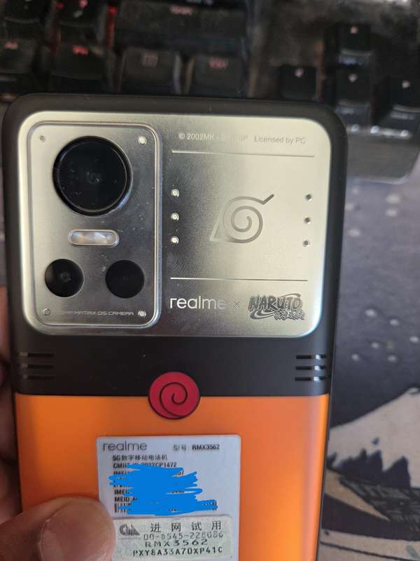 Naruto Special Edition - Realme GT Neo 3 150W