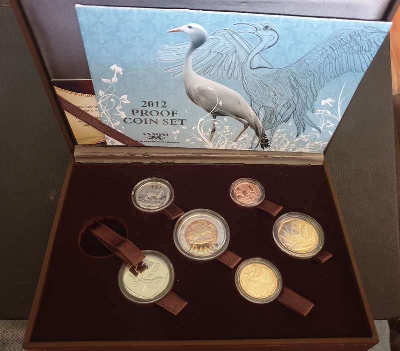 2012 Partial Proof Set. No 5c Medallion