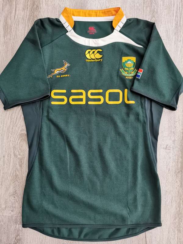 2009 Springbok Supporters' Rugby Jersey "Match" edition - size XL