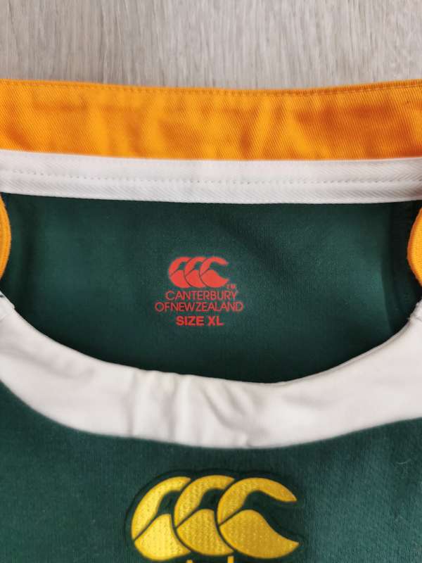 2009 Springbok Supporters' Rugby Jersey "Match" edition - size XL
