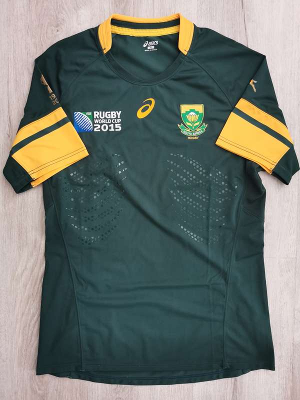 2015 RWC Springbok Supporters' Rugby Jersey "Match" edition - size XL