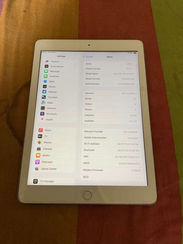 iPad gen6