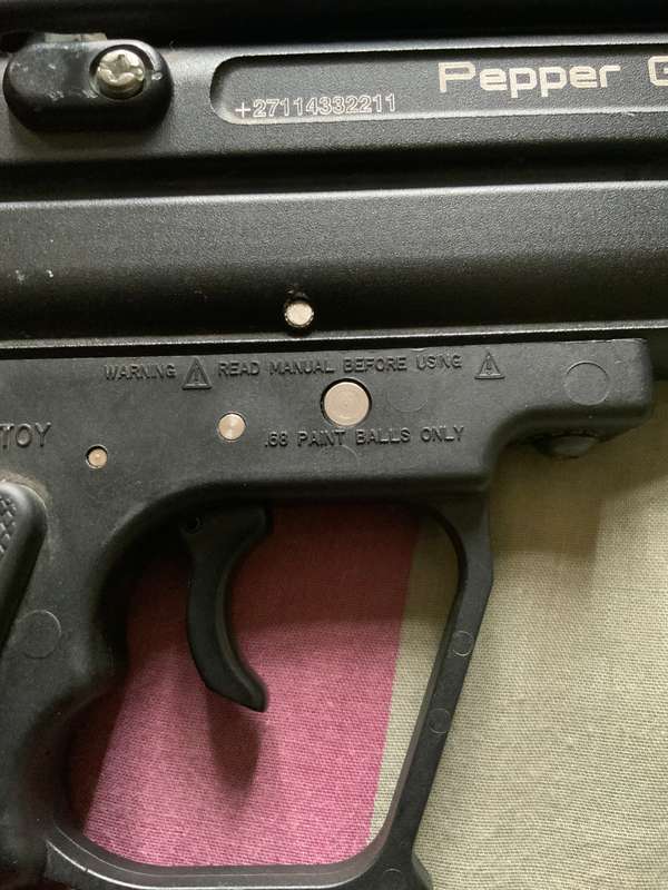 Pepper gun