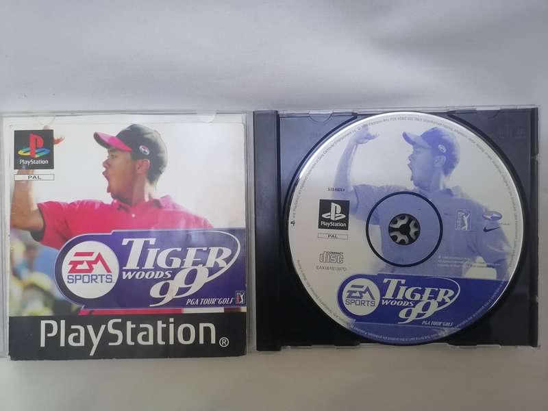 PlayStation 1 Game - (TIGER WOODS 99 PGA TOUR GOLF) - EXCELLENT CONDITION - SEE BELOW.