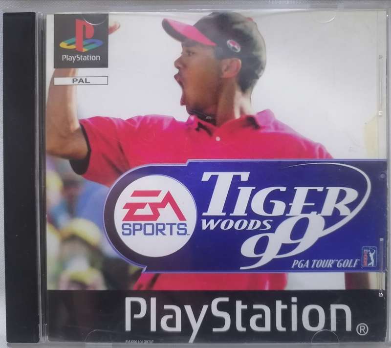 PlayStation 1 Game - (TIGER WOODS 99 PGA TOUR GOLF) - EXCELLENT CONDITION - SEE BELOW.