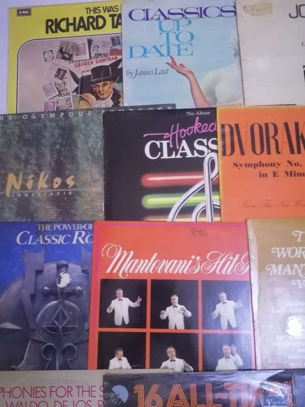 20x CLASSICAL VINYL'S IN GOOD TO EXCELLENT  COND. - SEE BELOW FOR INFO.