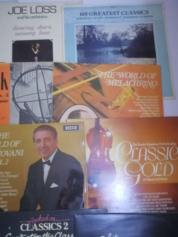 20x CLASSICAL VINYL'S IN GOOD TO EXCELLENT  COND. - SEE BELOW FOR INFO.