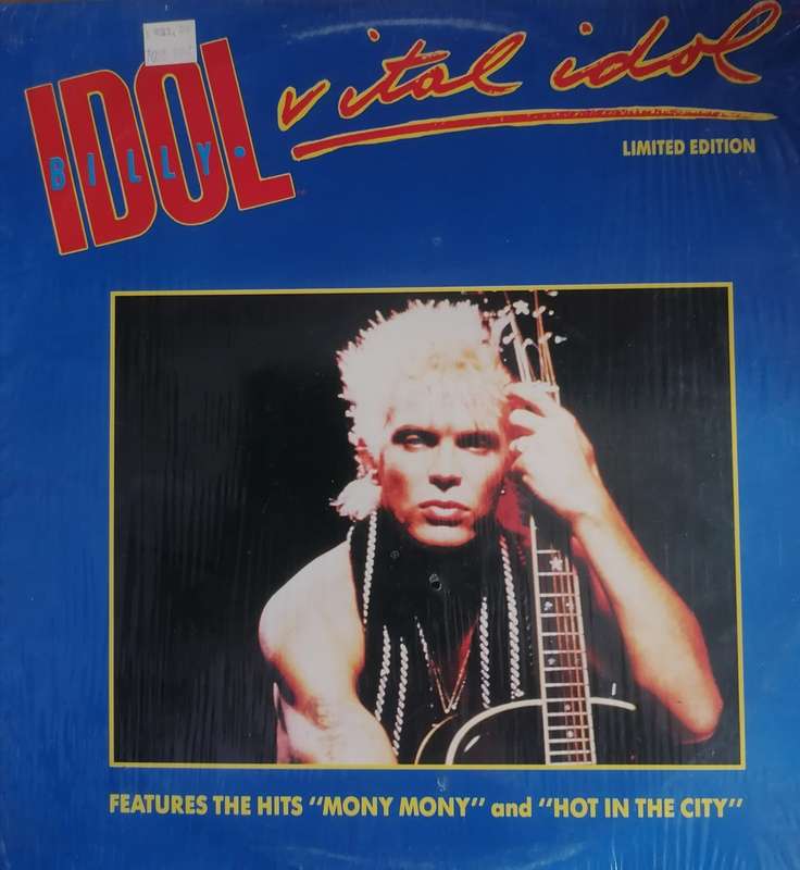 BILLY IDOL (VITAL IDOL - LIMITED EDITION) - VINYL IN EXCELLENT COND. - SEE BELOW FOR INFO.