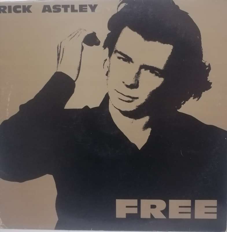 RICK ASTLEY (FREE) - VINYL IN EXCELLENT COND. - SEE BELOW FOR INFO.