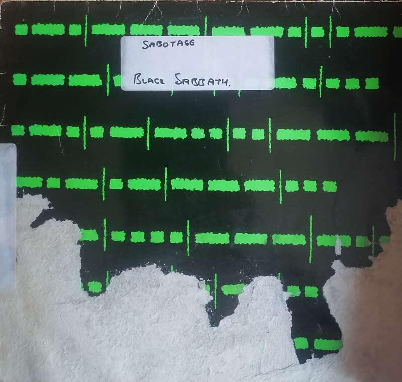 BLACK SABBATH (SABOTAGE) - VINYL IN VERY GOOD COND. - SEE BELOW FOR INFO.