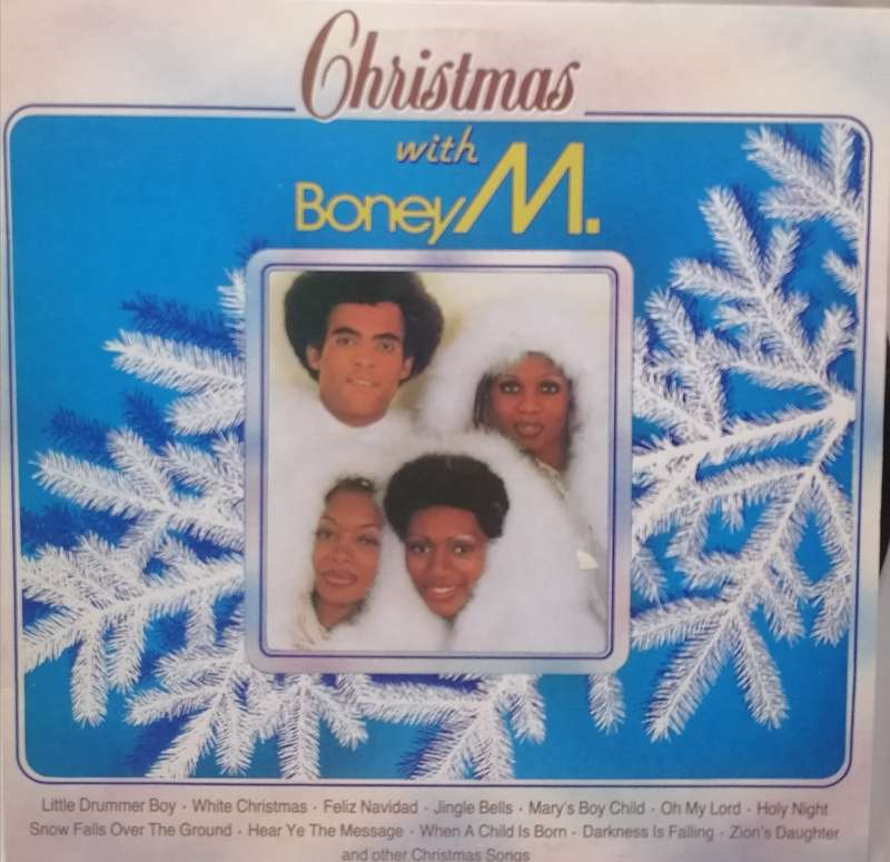 BONEY M (CHRISTMAS WITH BONEY M.) - VINYL IN EXELLENT COND. - SEE BELOW FOR INFO.