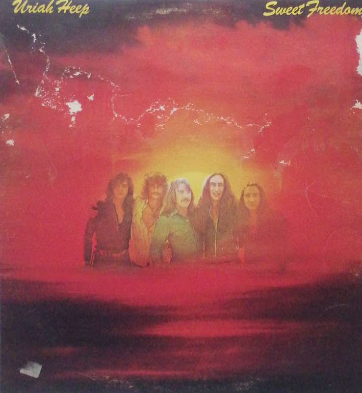 URIAH HEEP (SWEET FREEDOM) - VINYL IN VERY GOOD COND. - SEE BELOW FOR INFO.