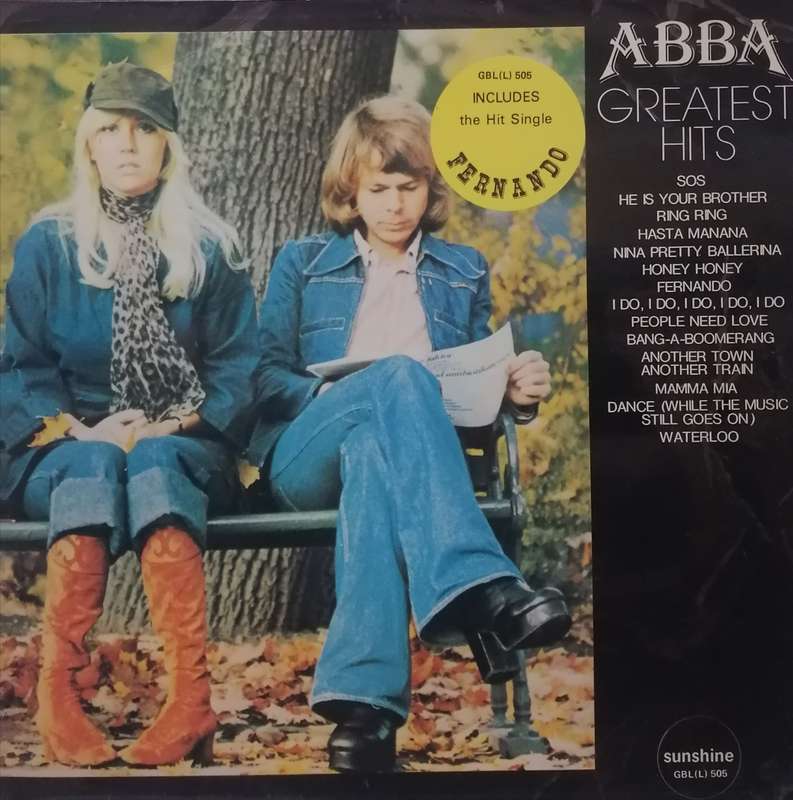 ABBA (GREATEST HITS) - VINYL IN VERY GOOD COND. - SEE BELOW FOR INFO.