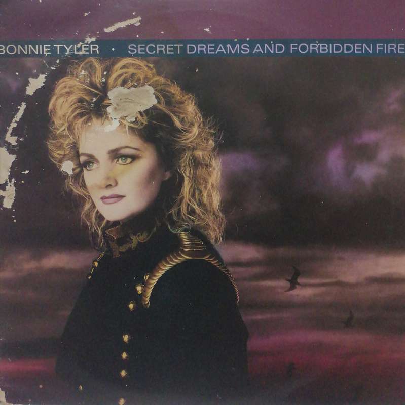 BONNIE TYLER (SECRET DREAMS & FORBIDDEN FIRE) - VINYL IN EXCELLENT COND. - SEE BELOW FOR INFO.
