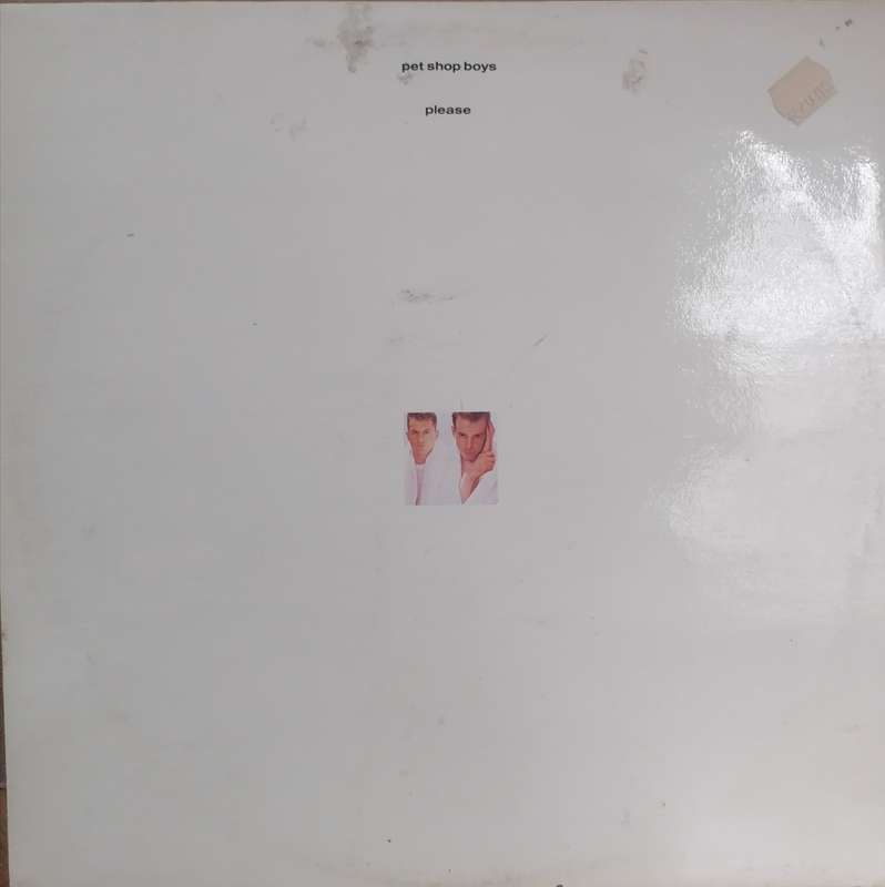 PET SHOP BOYS (PLEASE) - VINYL GOOD COND. - SEE BELOW FOR INFO.