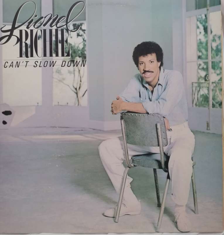 LIONEL RICHIE (CAN'T SLOW DOWN) - VINYL IN VERY GOOD COND. - SEE BELOW FOR INFO.