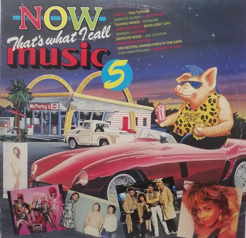 NOW THAT'S WHAT I CALL MUSIC Vol.5 - WITH MAXI PINK VINYL- VERY GOOD COND. - SEE BELOW FOR INFO.