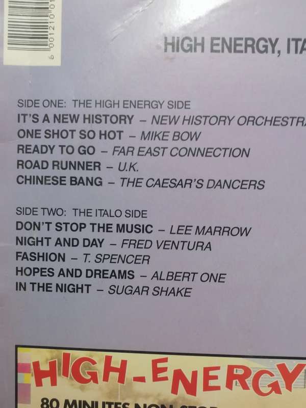 HIGH-ENERGY NON-STOP DANCE Vol9 (DOUBLE ALBUM) - VINYL'S IN EXCELLENT COND. - SEE BELOW FOR INFO.
