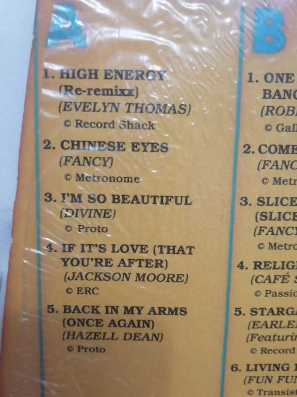 HIGH-ENERGY NON-STOP DANCE Vol.3 (DOUBLE ALBUM) - VINYL'S IN VERY GOOD COND. - SEE BELOW FOR INFO.