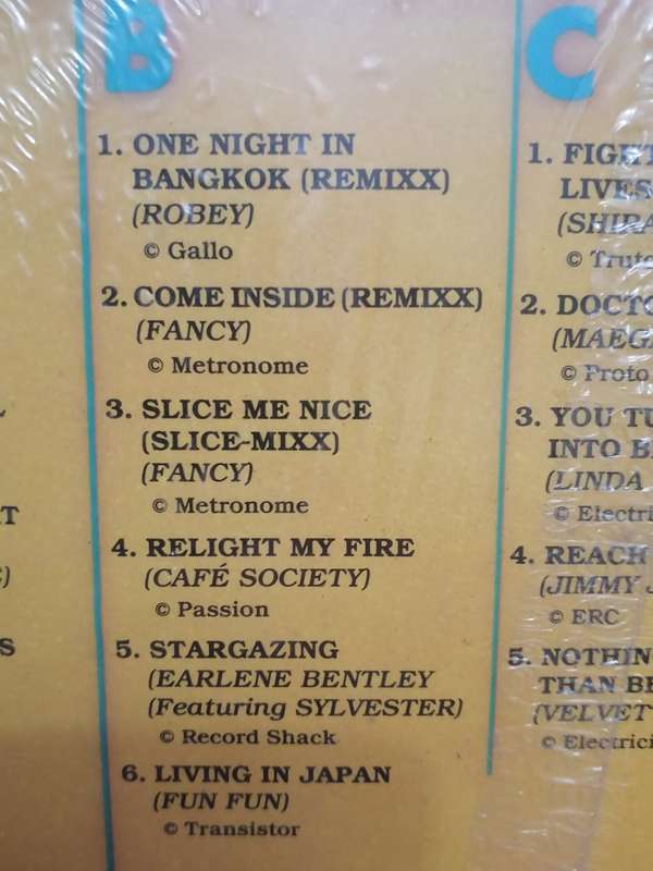 HIGH-ENERGY NON-STOP DANCE Vol.3 (DOUBLE ALBUM) - VINYL'S IN VERY GOOD COND. - SEE BELOW FOR INFO.