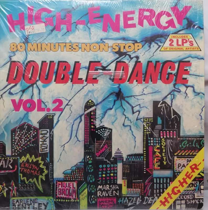 HIGH-ENERGY NON-STOP DANCE Vol.2 (DOUBLE ALBUM) - VINYL'S IN VERY GOOD COND. - SEE BELOW FOR INFO.