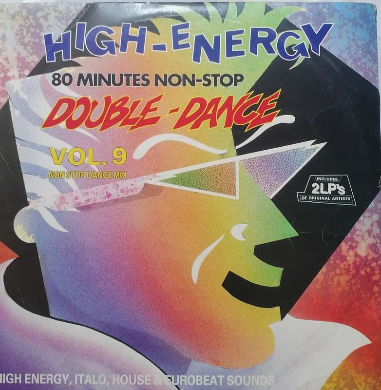 HIGH-ENERGY NON-STOP DANCE Vol9 (DOUBLE ALBUM) - VINYL'S IN EXCELLENT COND. - SEE BELOW FOR INFO.