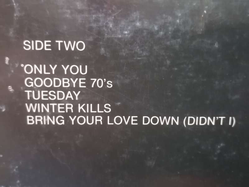 YAZOO (UPSTAIRS AT ERIC'S) - VERY GOOD COND. - SEE BELOW FOR INFO.