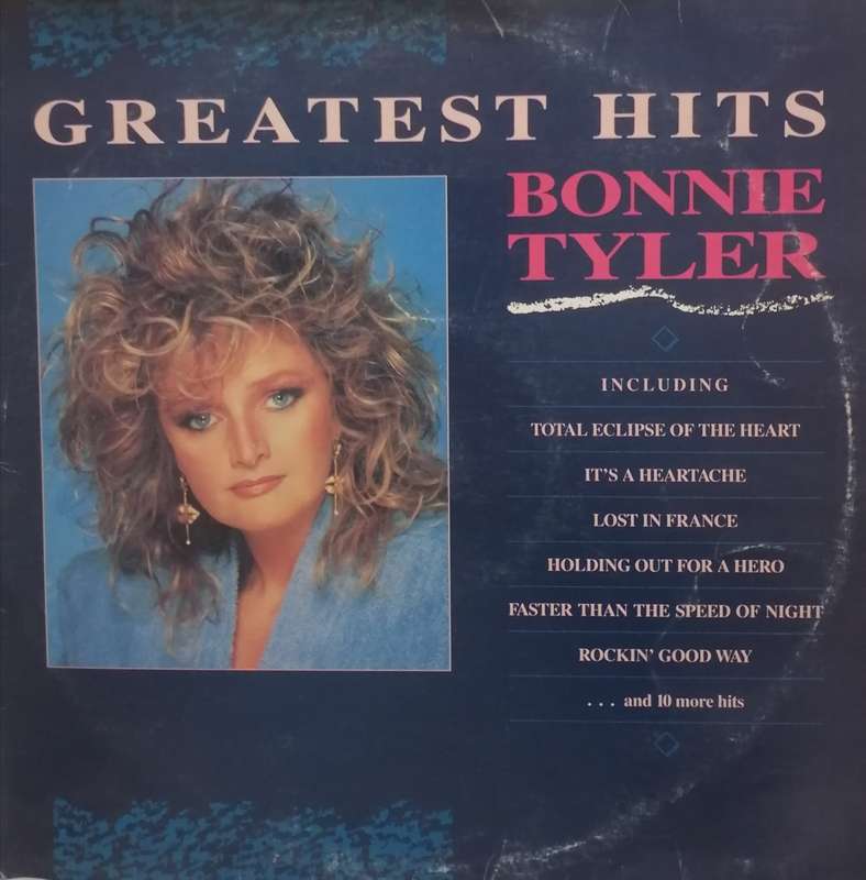 BONNIE TYLER (GREATEST HITS) - VINYL IN GOOD COND. - SEE BELOW FOR INFO.