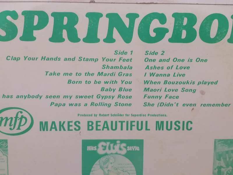 The best of Springbok Hit Parade 12,  vinyl in very good condition.