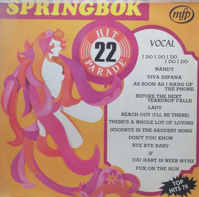 The best of Springbok Hit Parade 22,  vinyl in very good condition.