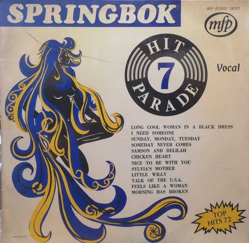 The best of Springbok Hit Parade 7,  vinyl in very good condition.